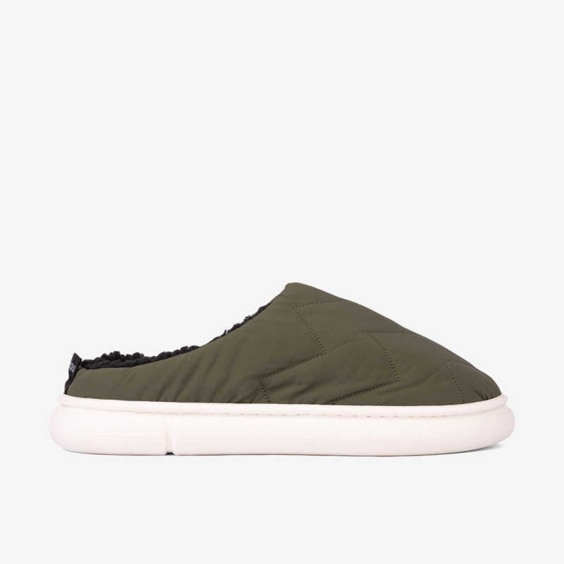 Papuče COSIES army green