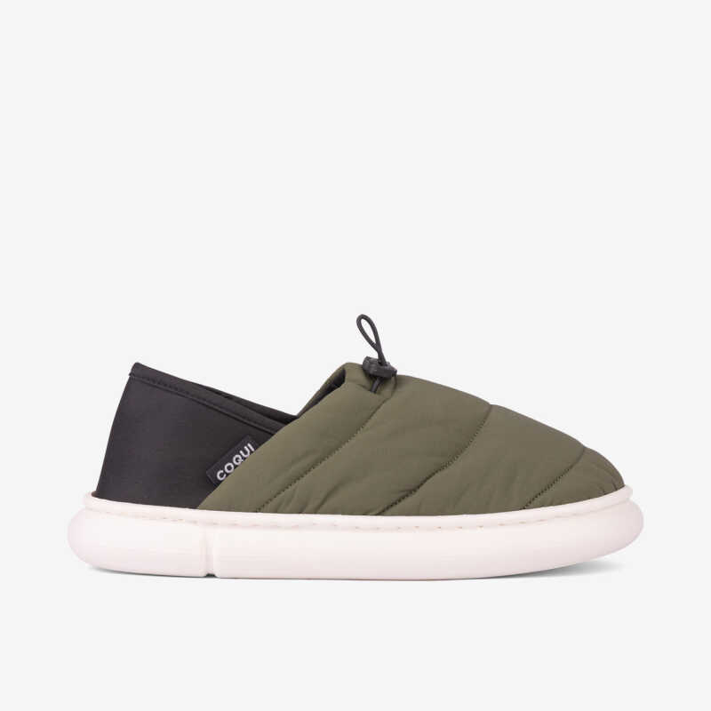 Papuče SKIPPY army green